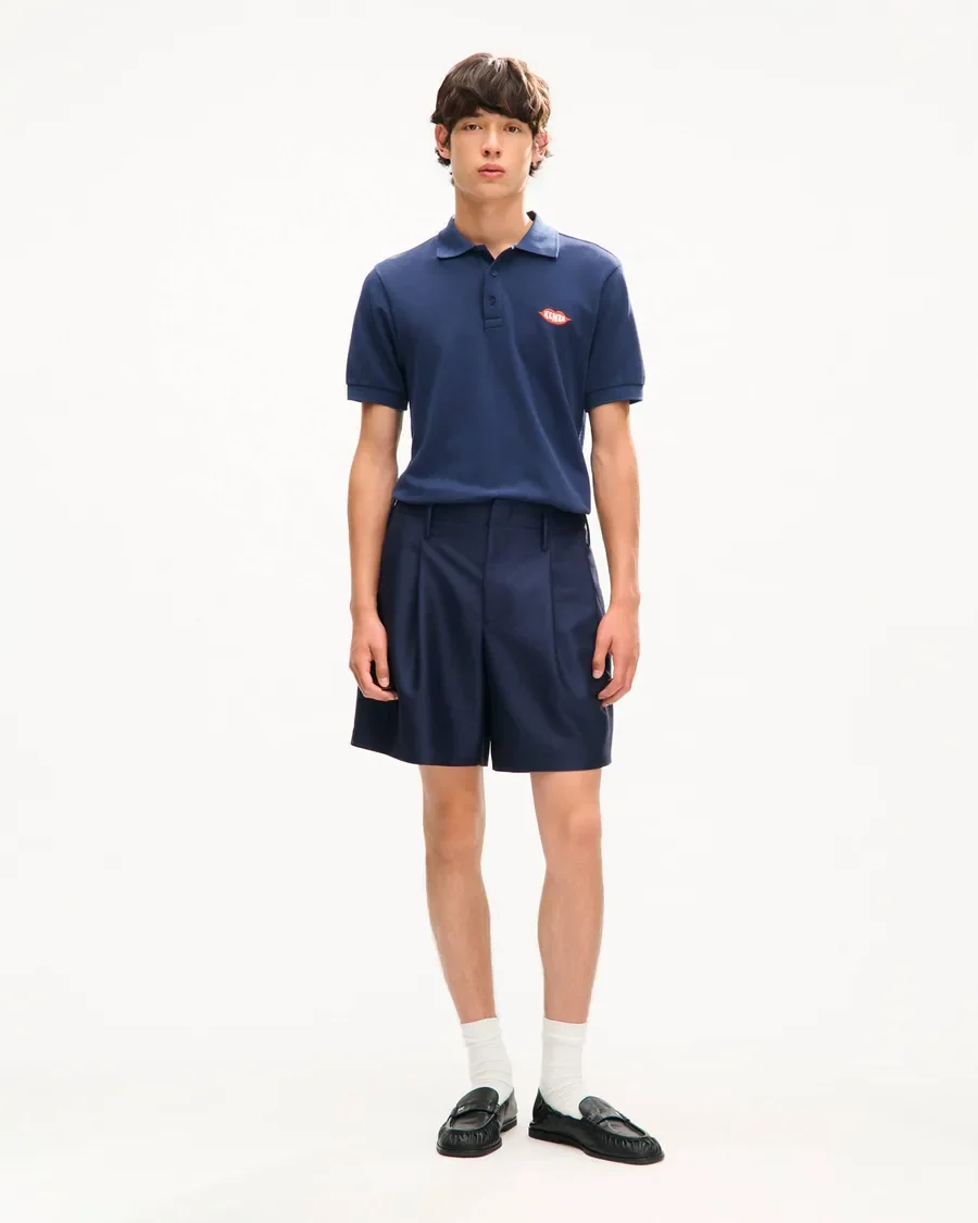 Поло Kenzo slim fit з бавовни — фото 4