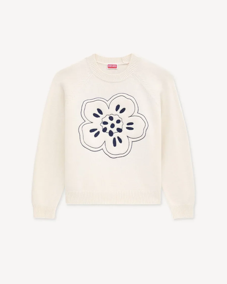 Светр Kenzo з вишивкою з вовни